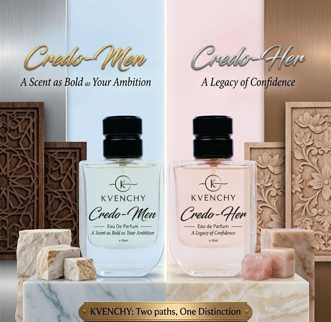 KVENCHY SP SERIES – CREDO (Men & Women Edition) Eau de Parfum – Dual Set  Size: 2 x 50ml  ☆