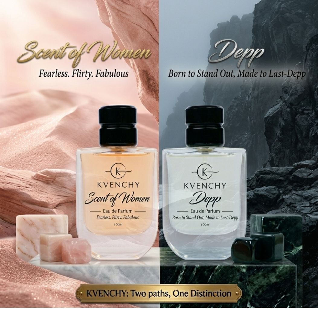 KVENCHY SP SERIES – DEPP &  SCENT OF WOMEN (Men & Women Edition) Eau de Parfum – Couple & Set  Size: 2 x 50ml ☆