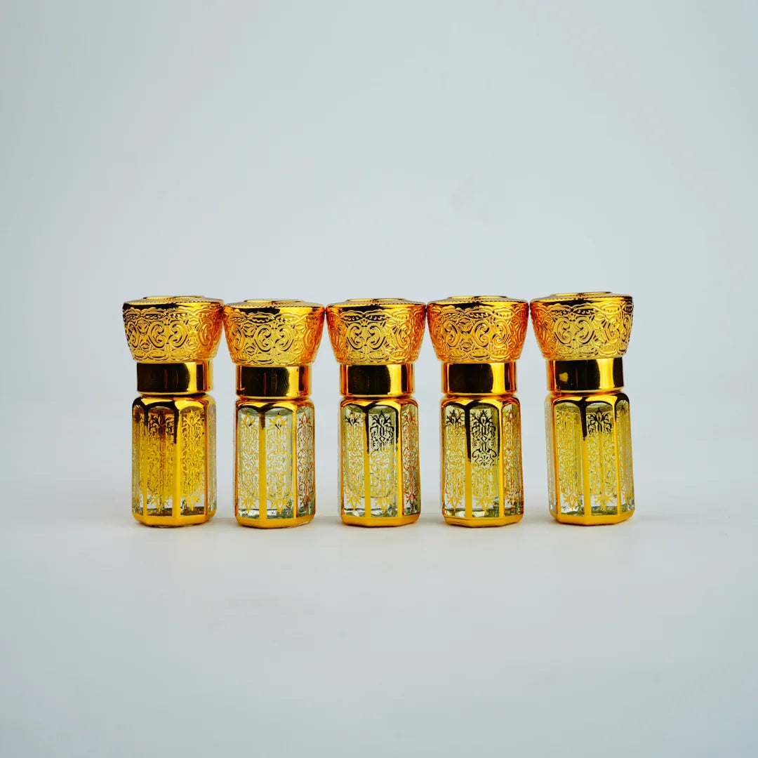 Pure Oud Oil (Attar) Testers bundle Of 5 (3ML Each)